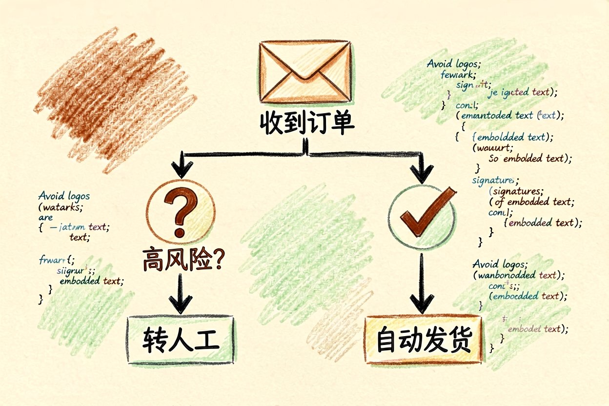 配图2订单处理工作流示例