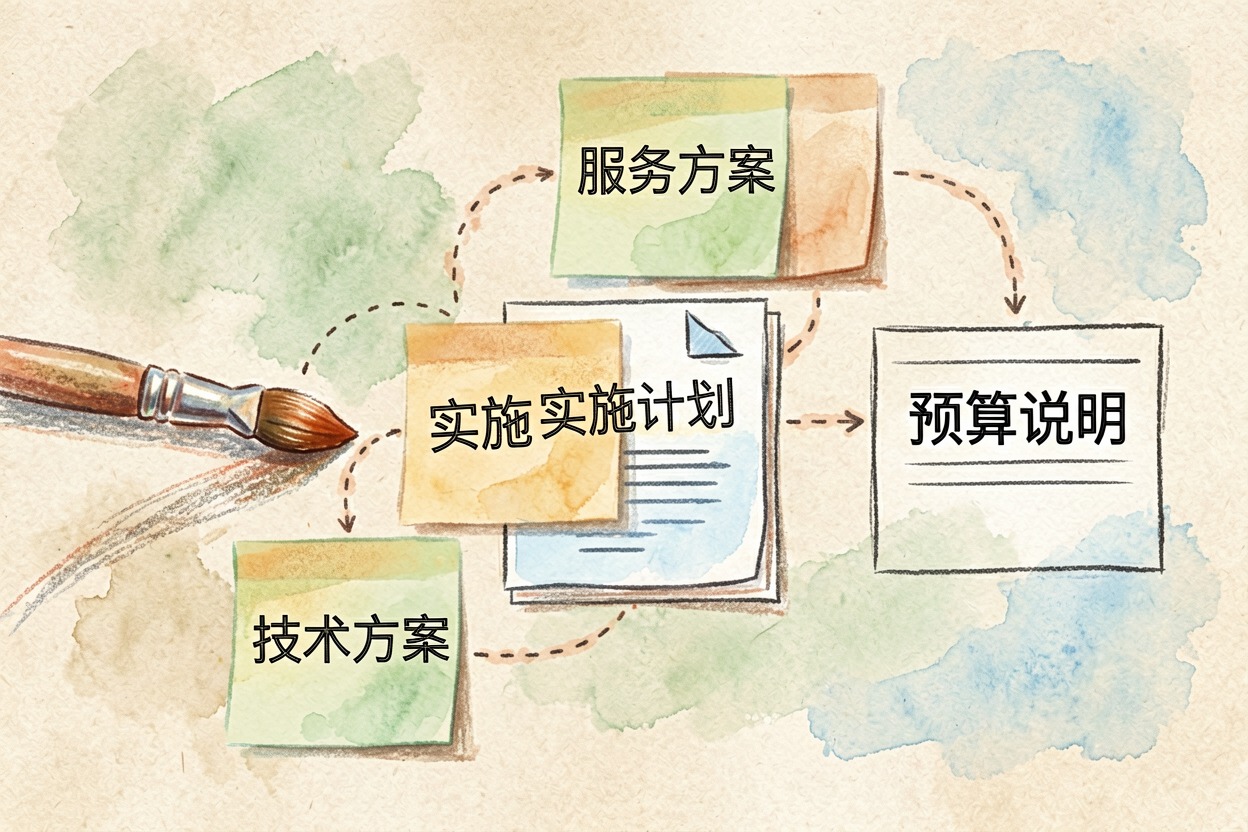 配图2AI 搭建方案骨架