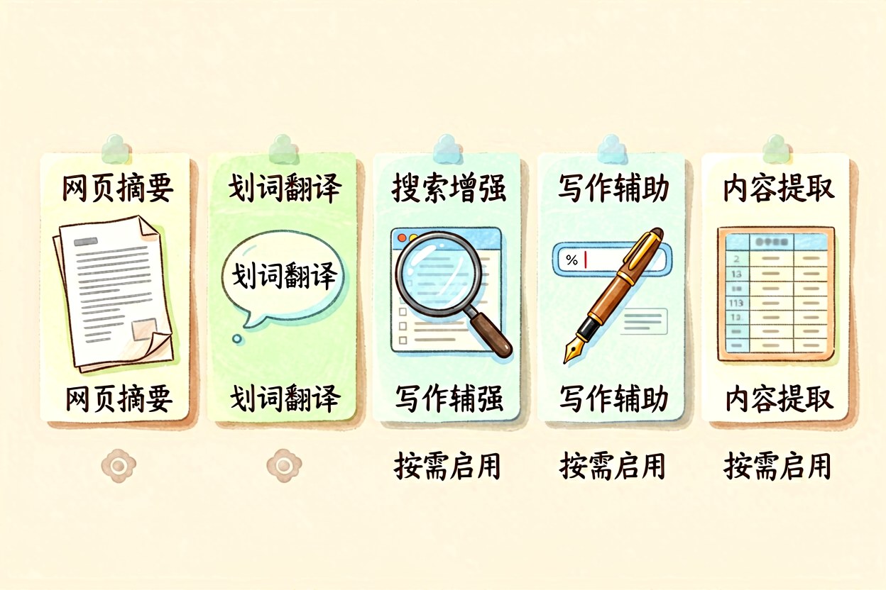 配图2五类场景的能力边界