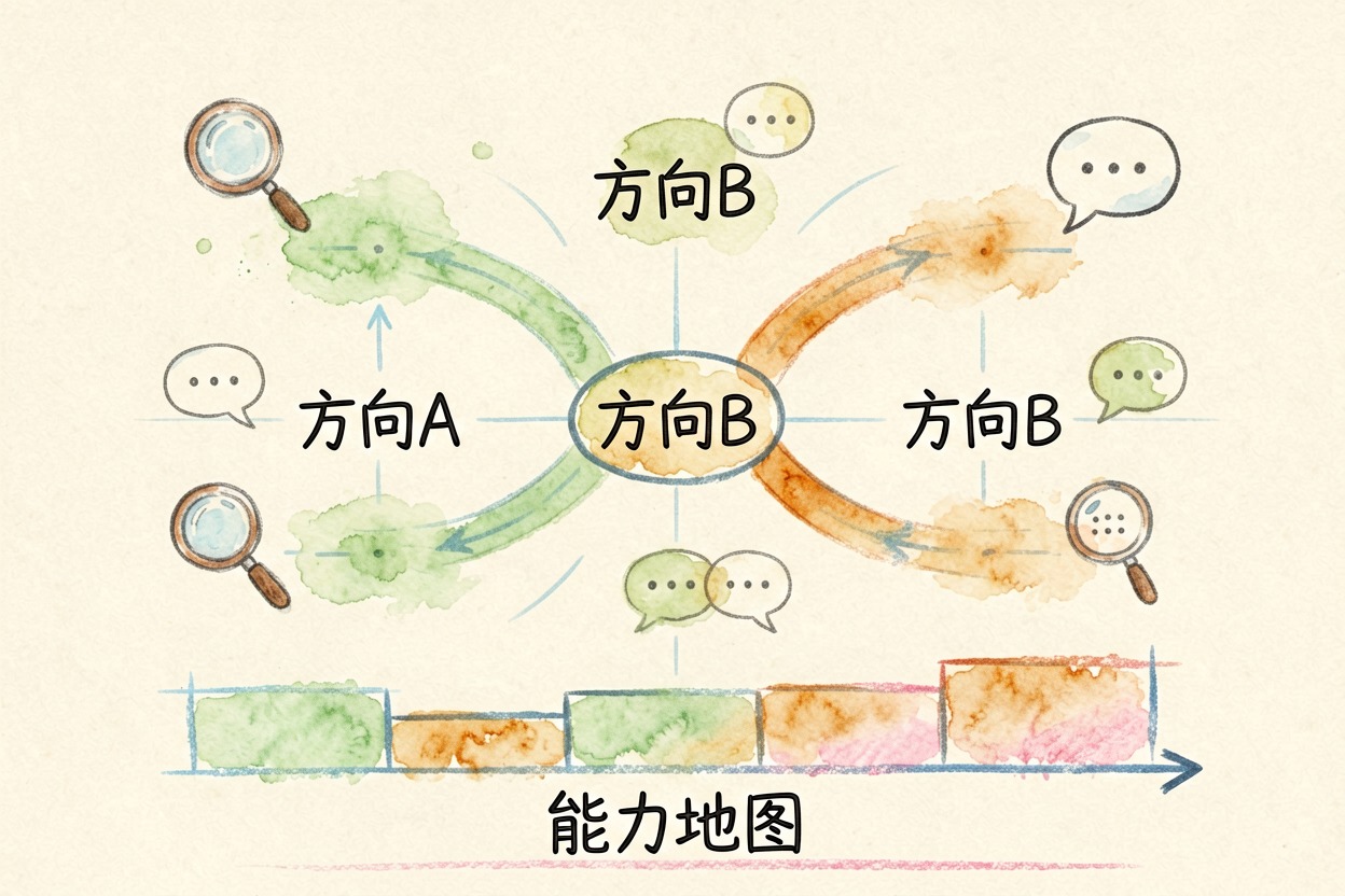 配图3第二步：能力盘点与方向推演