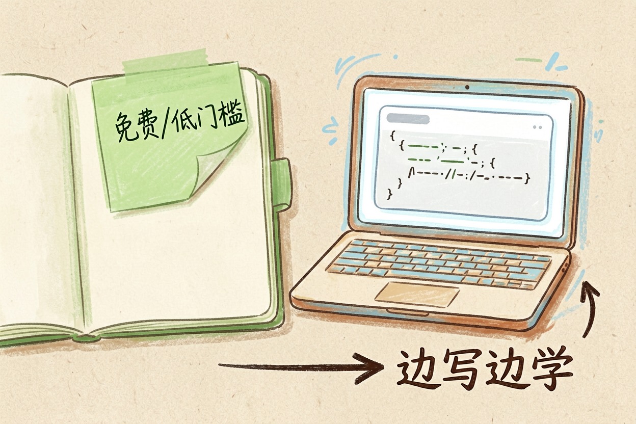 配图1学生与新手起步