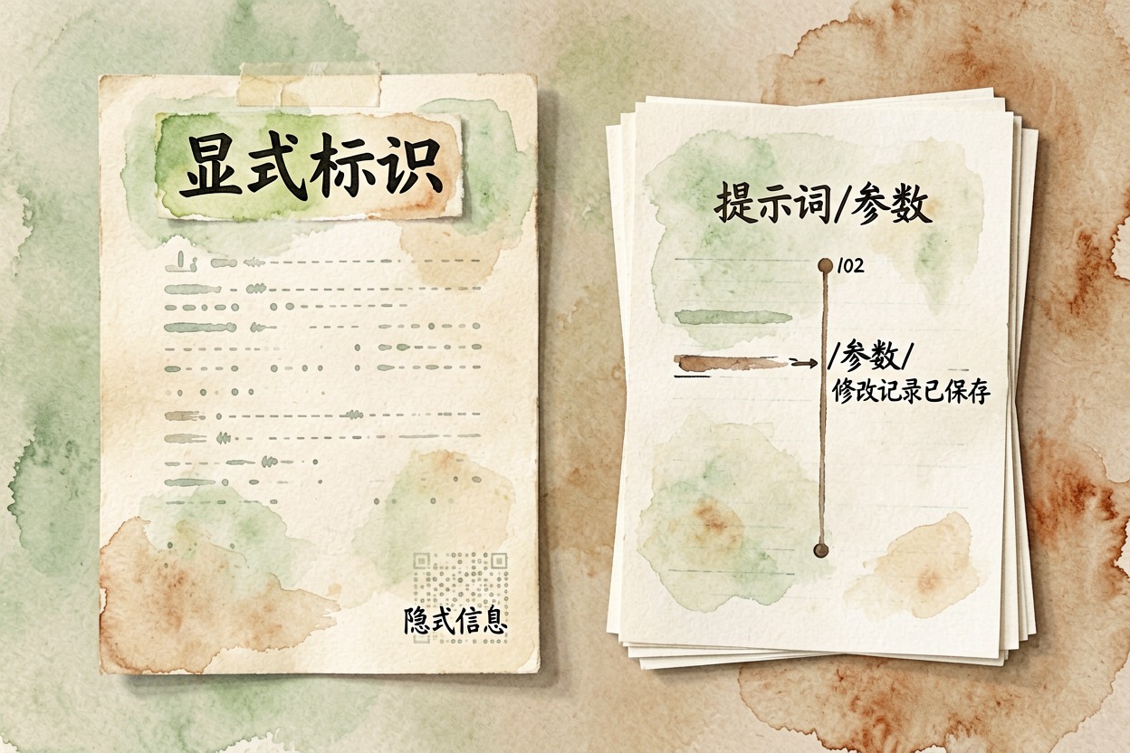 配图3标识要求与证据留存
