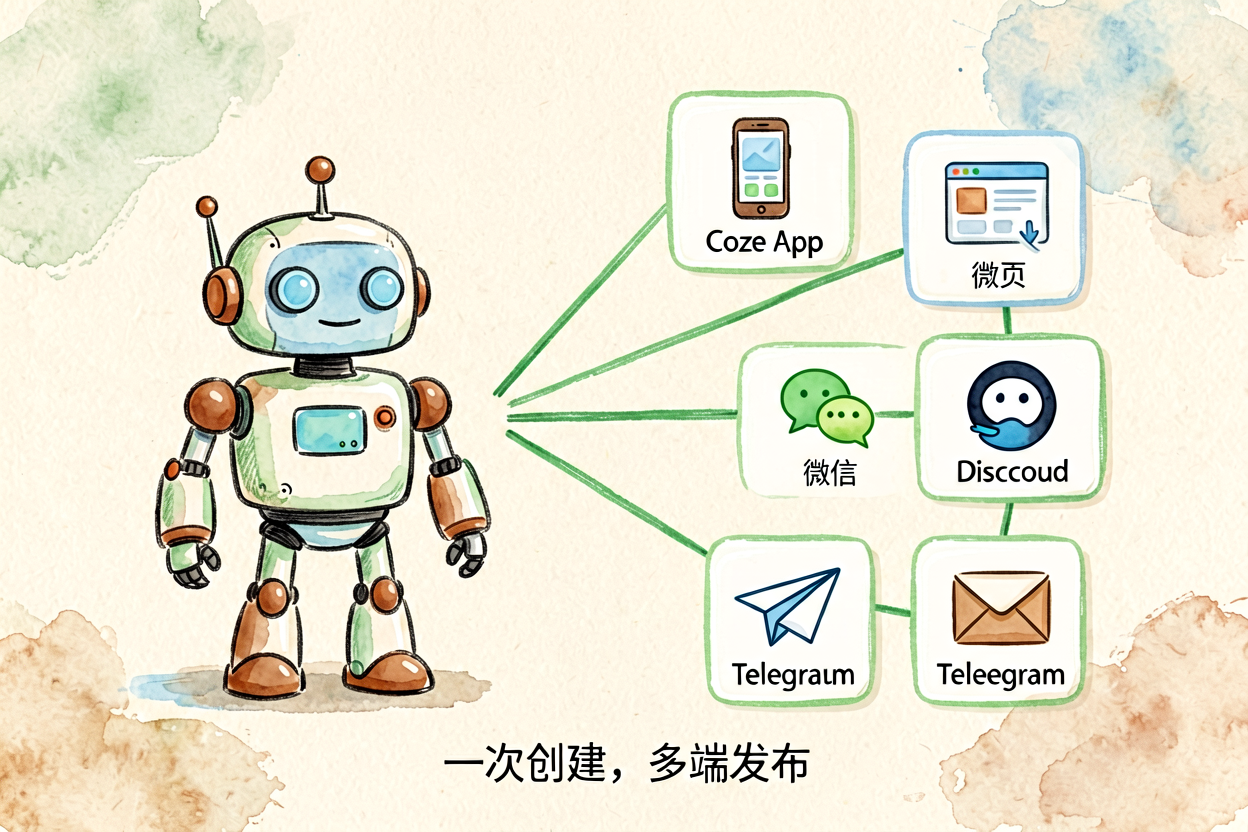 配图4应用场景与多渠道发布