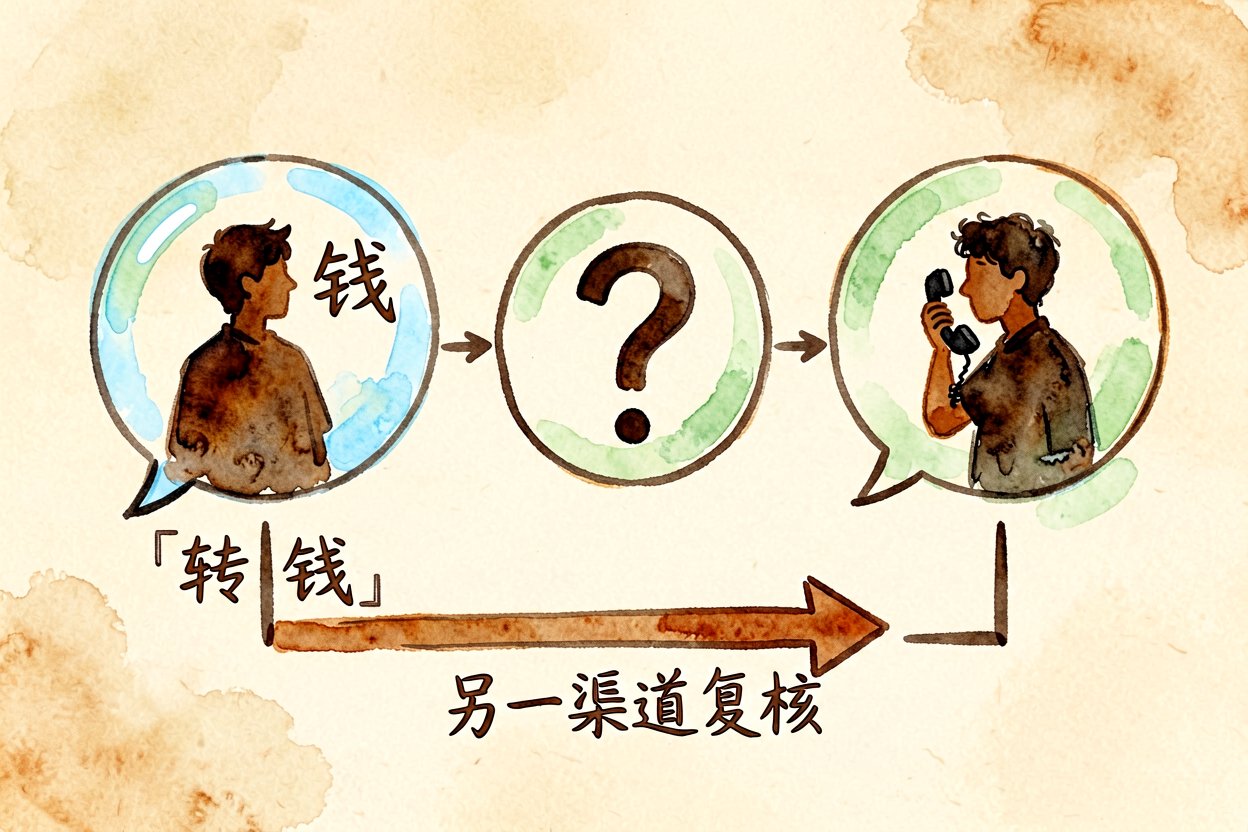 配图3转账前必做的一步