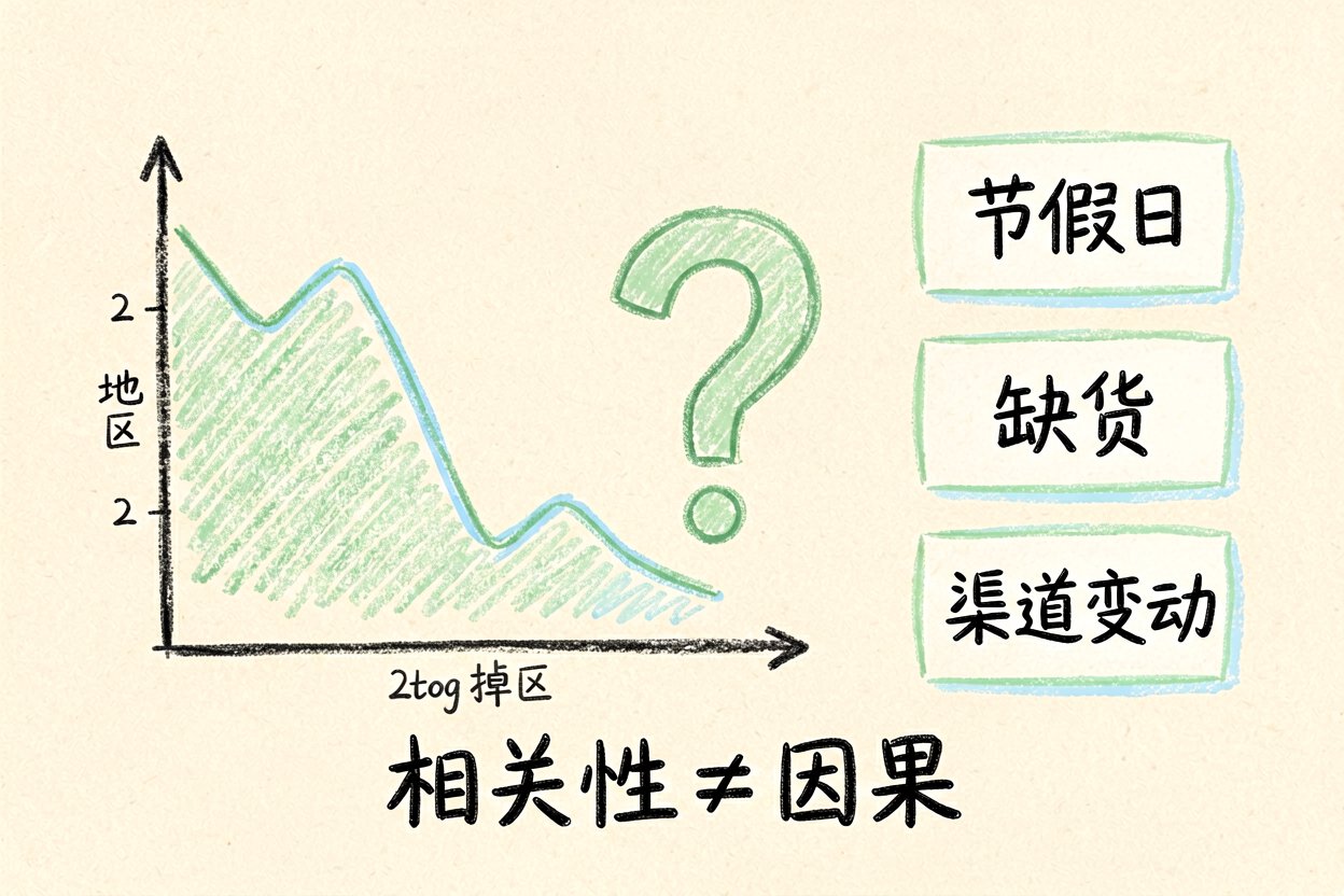 配图4让模型解释异常,而不是编原因