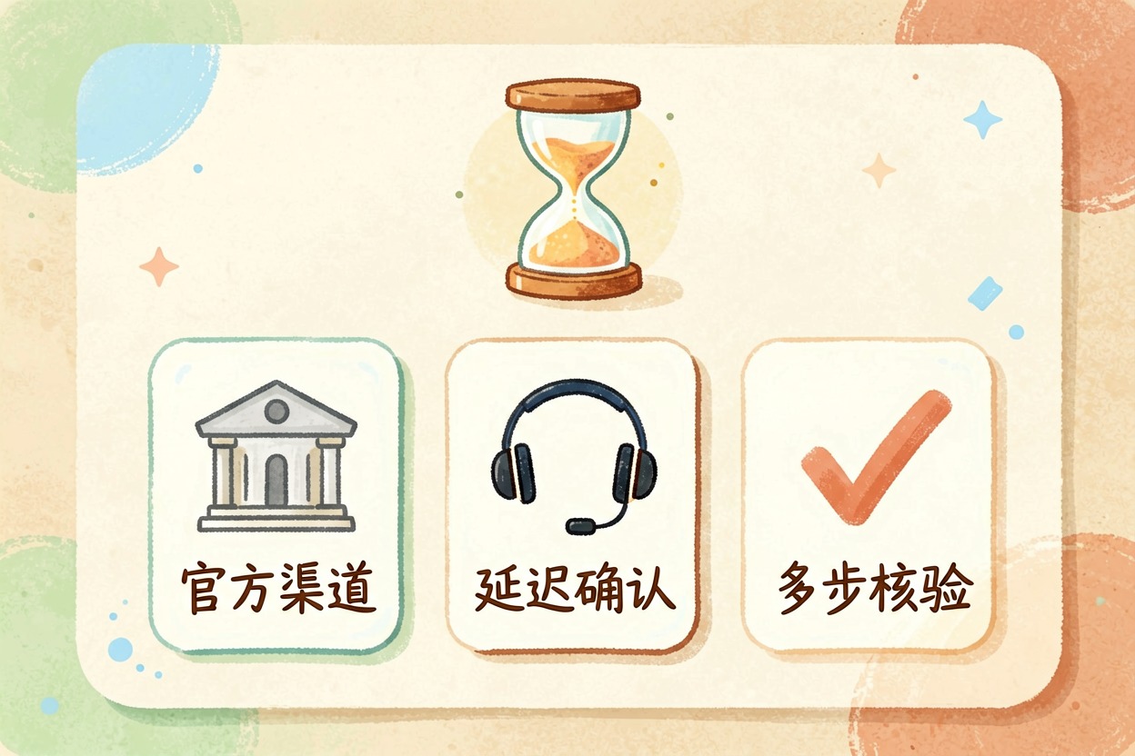 配图3动作三:转账前多步核验
