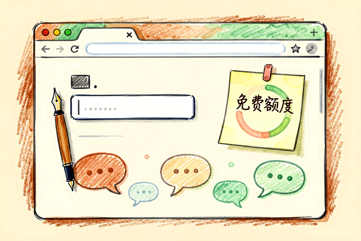 配图2网页版与免费额度