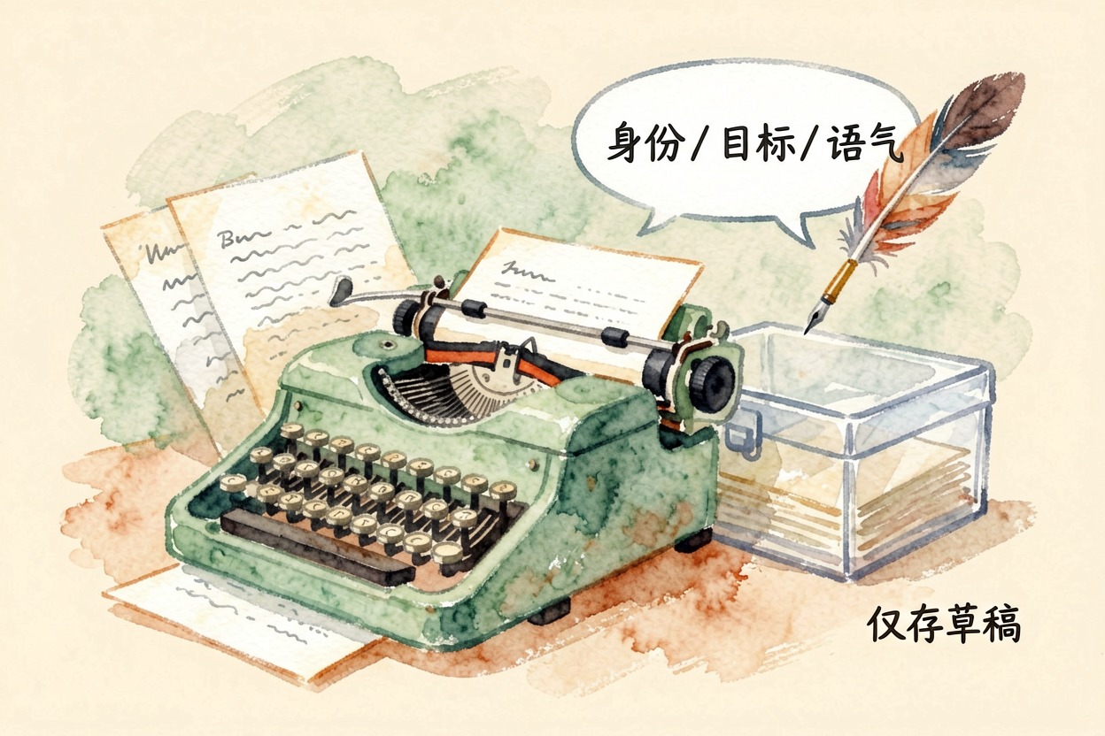 配图2AI 起草与语气校准