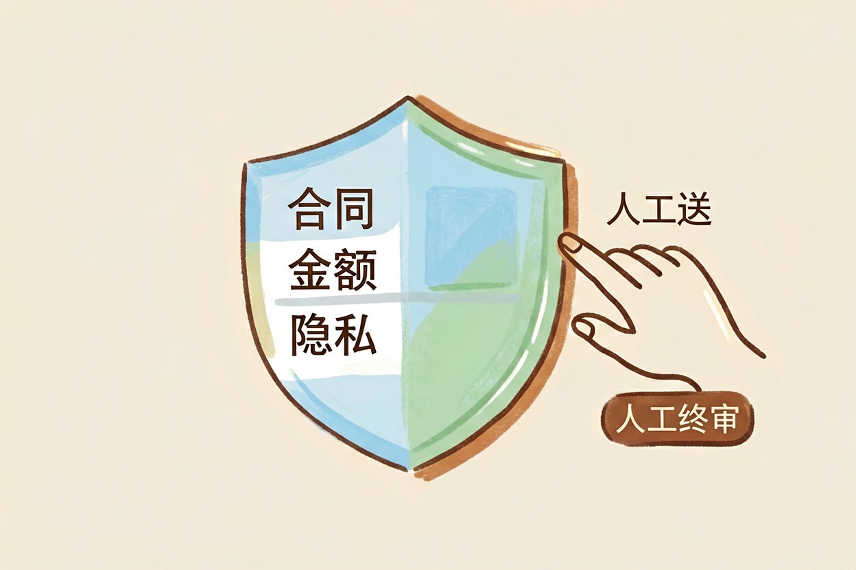 配图3安全边界与人工确认