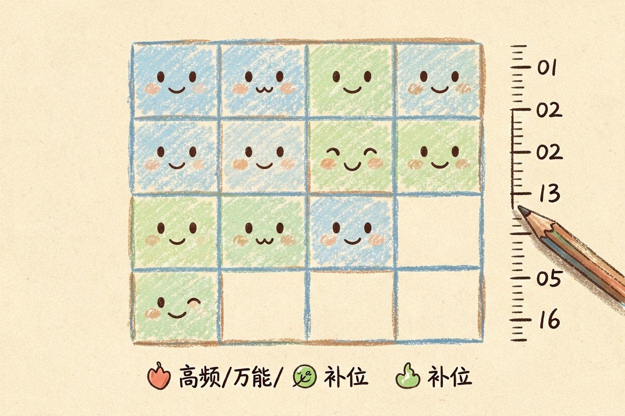 配图3套系排期与节奏