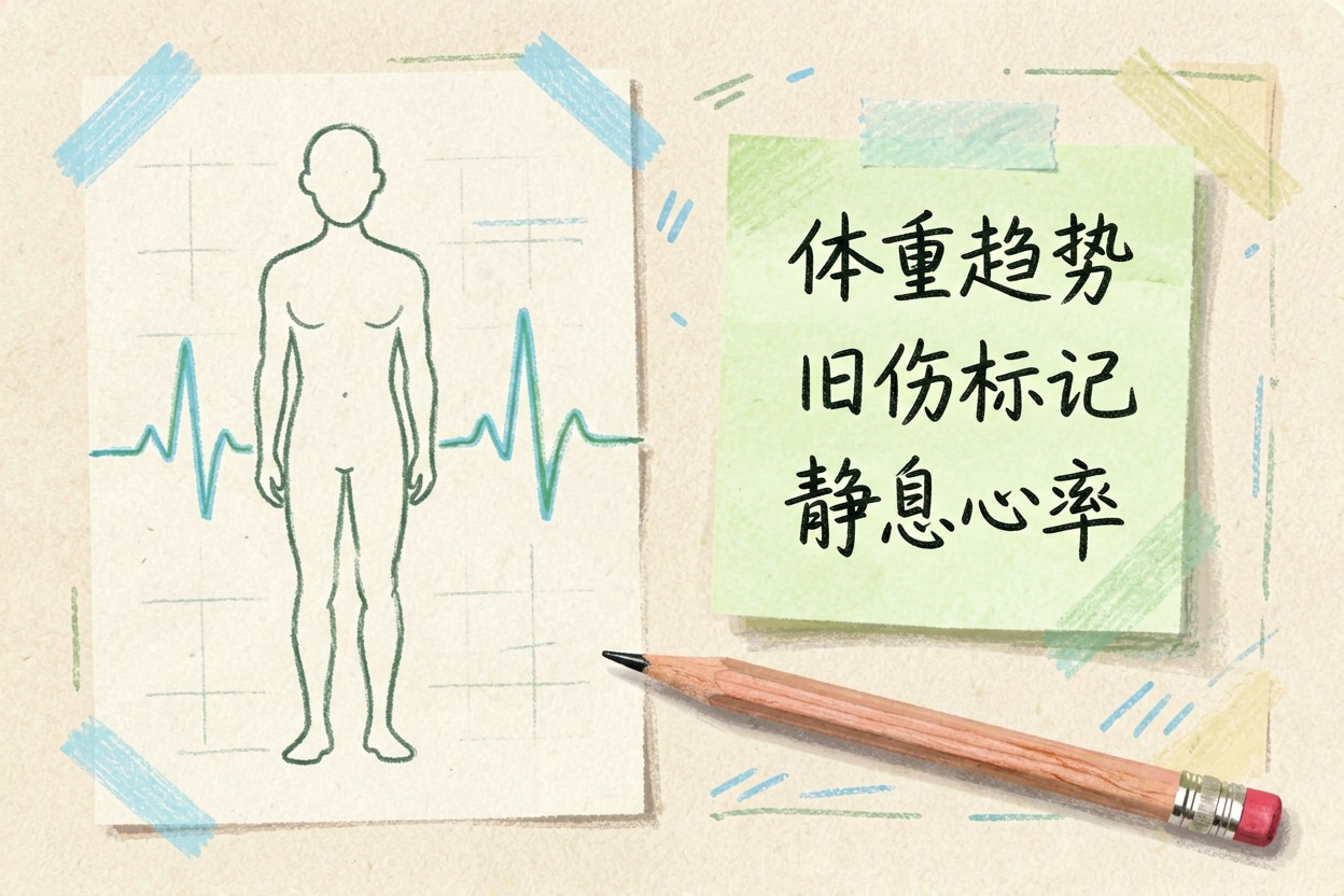 配图1身体数据摸底