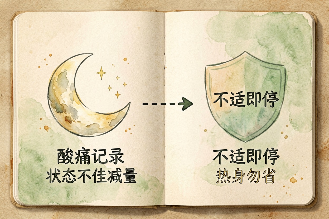 配图4练后复盘与安全边界