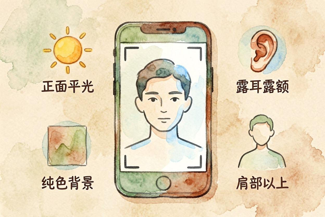 配图2合格自拍自查清单