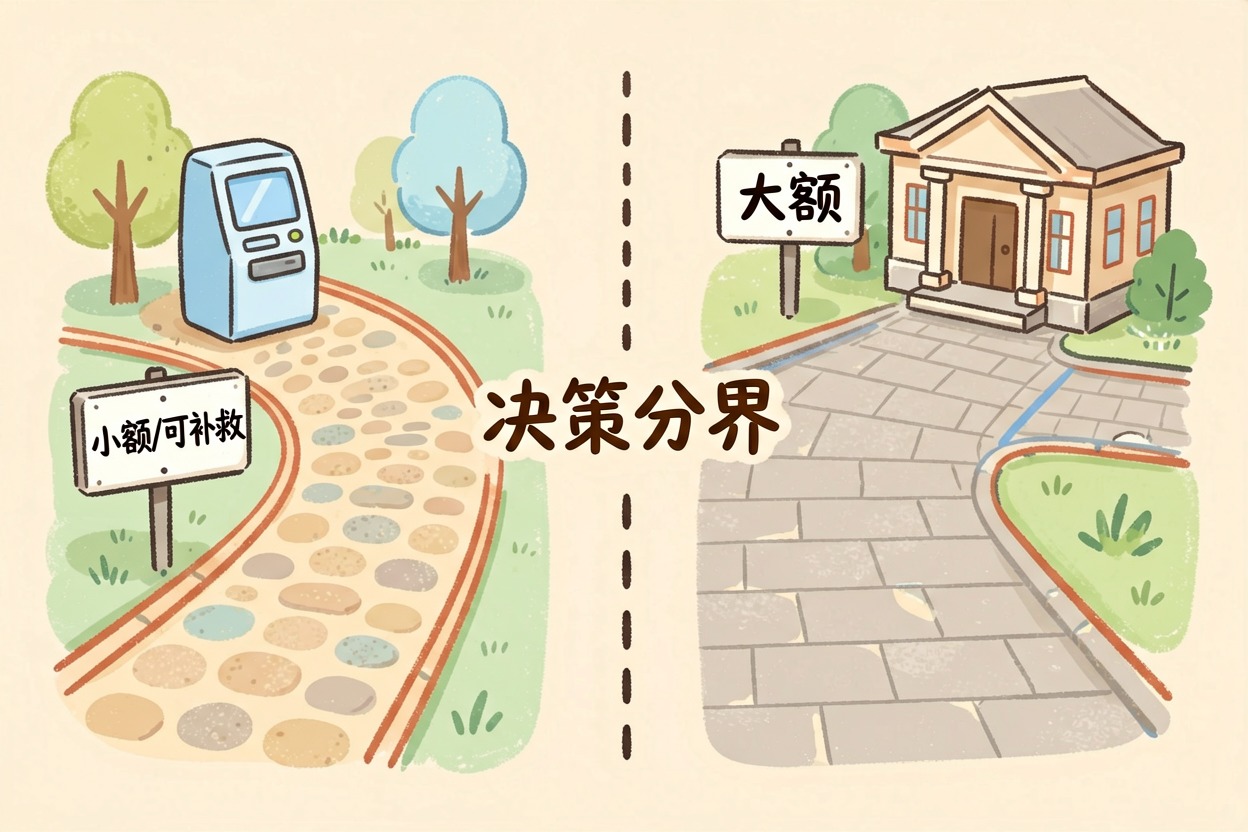 配图4使用边界与决策路径
