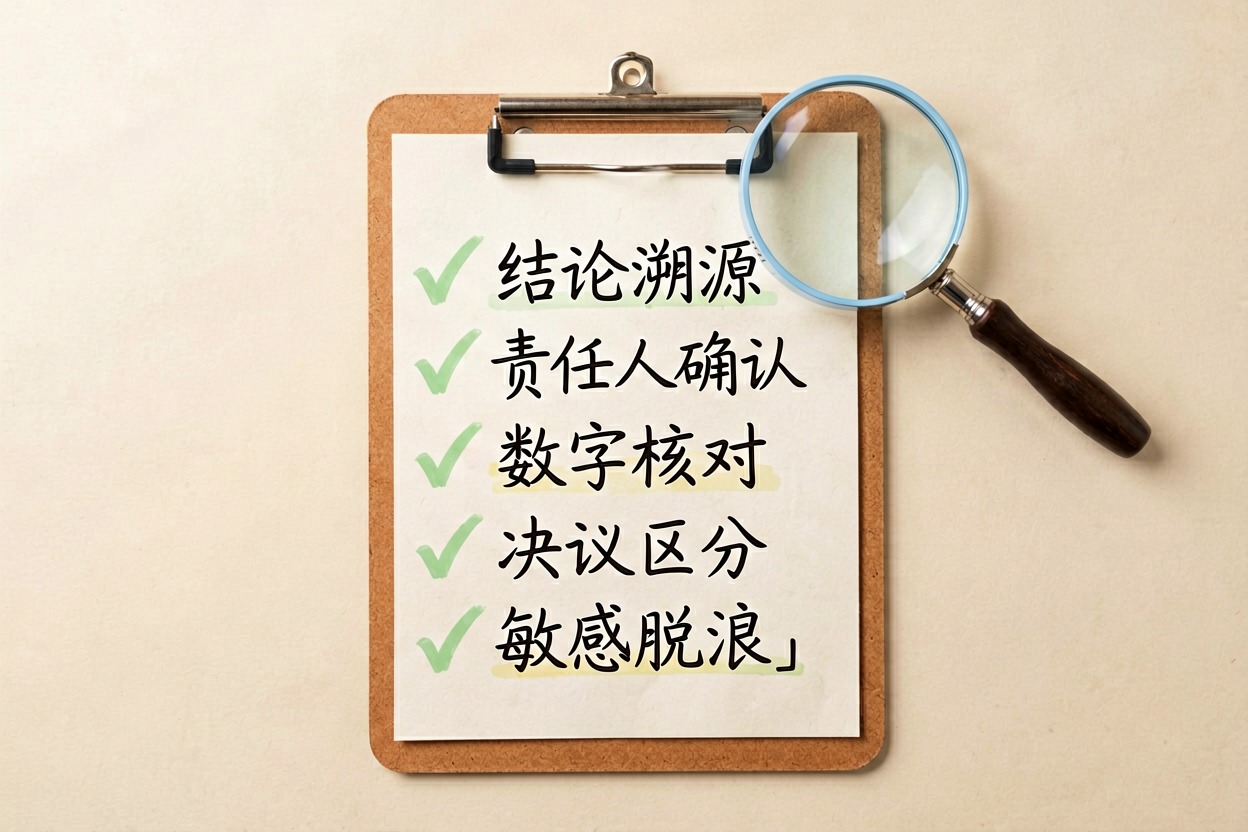配图4发前核对清单