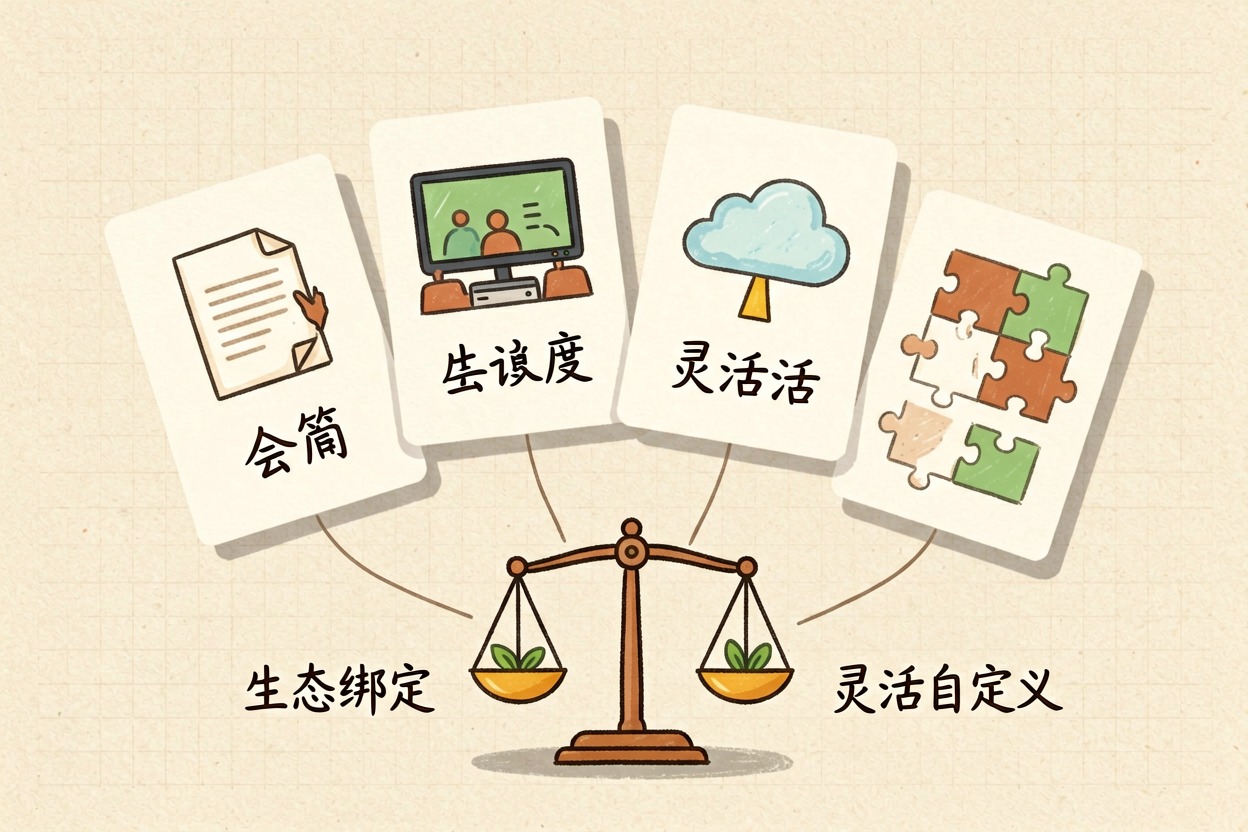 配图2四款主流工具横评