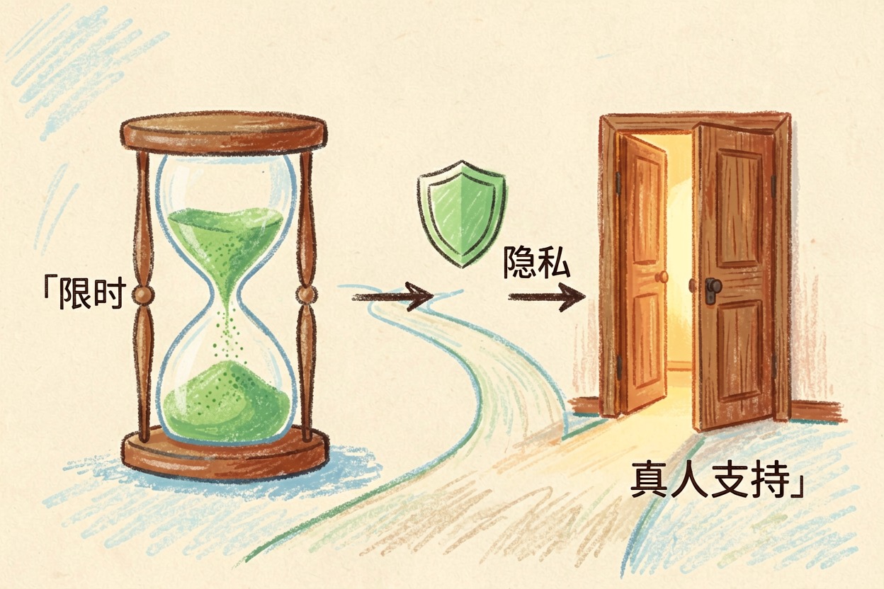 配图3安全使用与求助路径