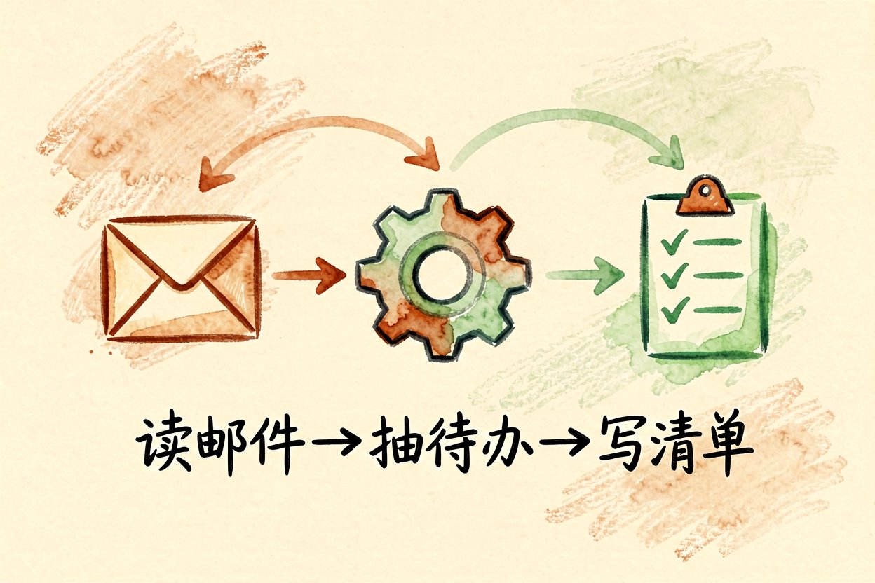 配图2一条小工作流