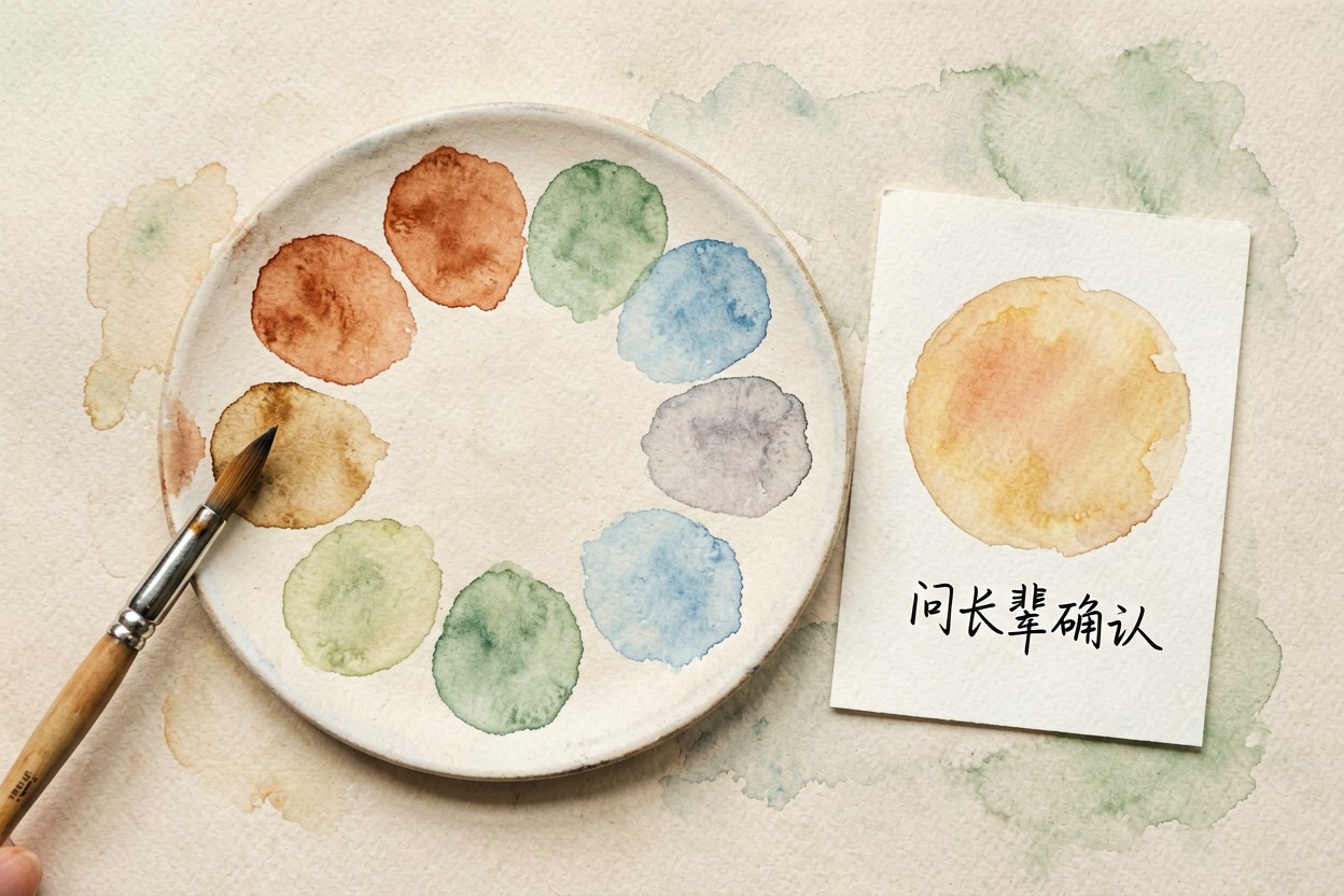 配图3克制上色与真实肤色