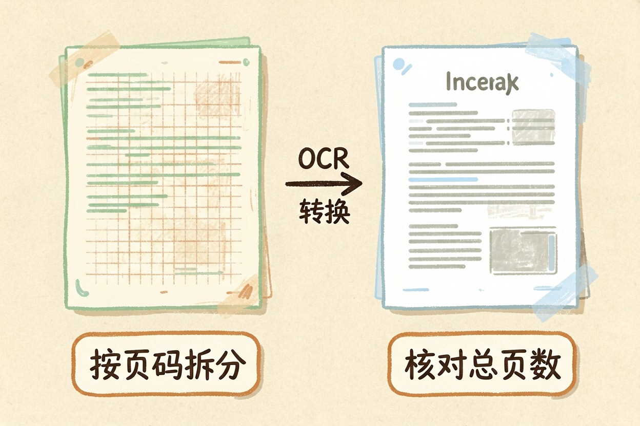配图1拆分与文本识别基础
