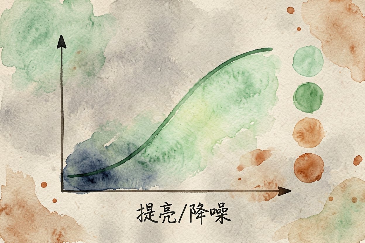 配图2调色与曝光