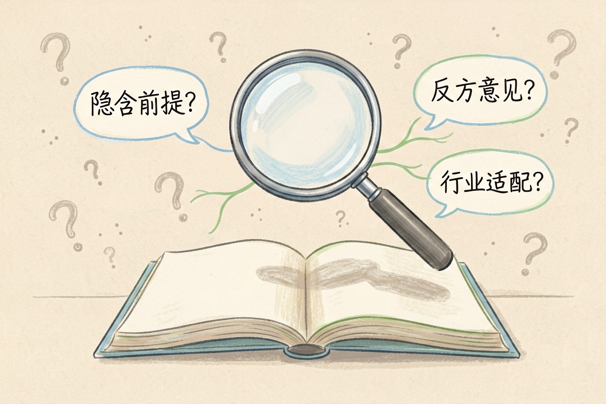 配图3交叉提问与深度追问
