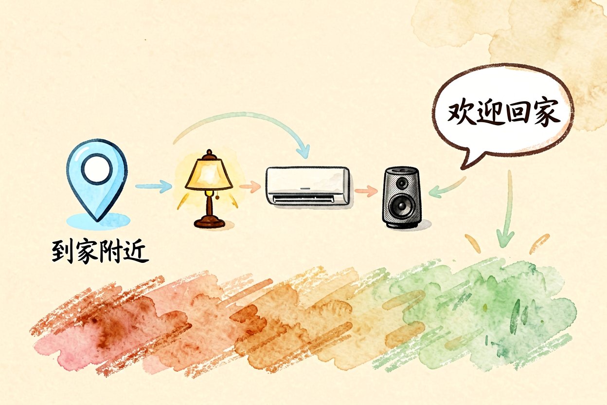 配图2回家模式场景联动