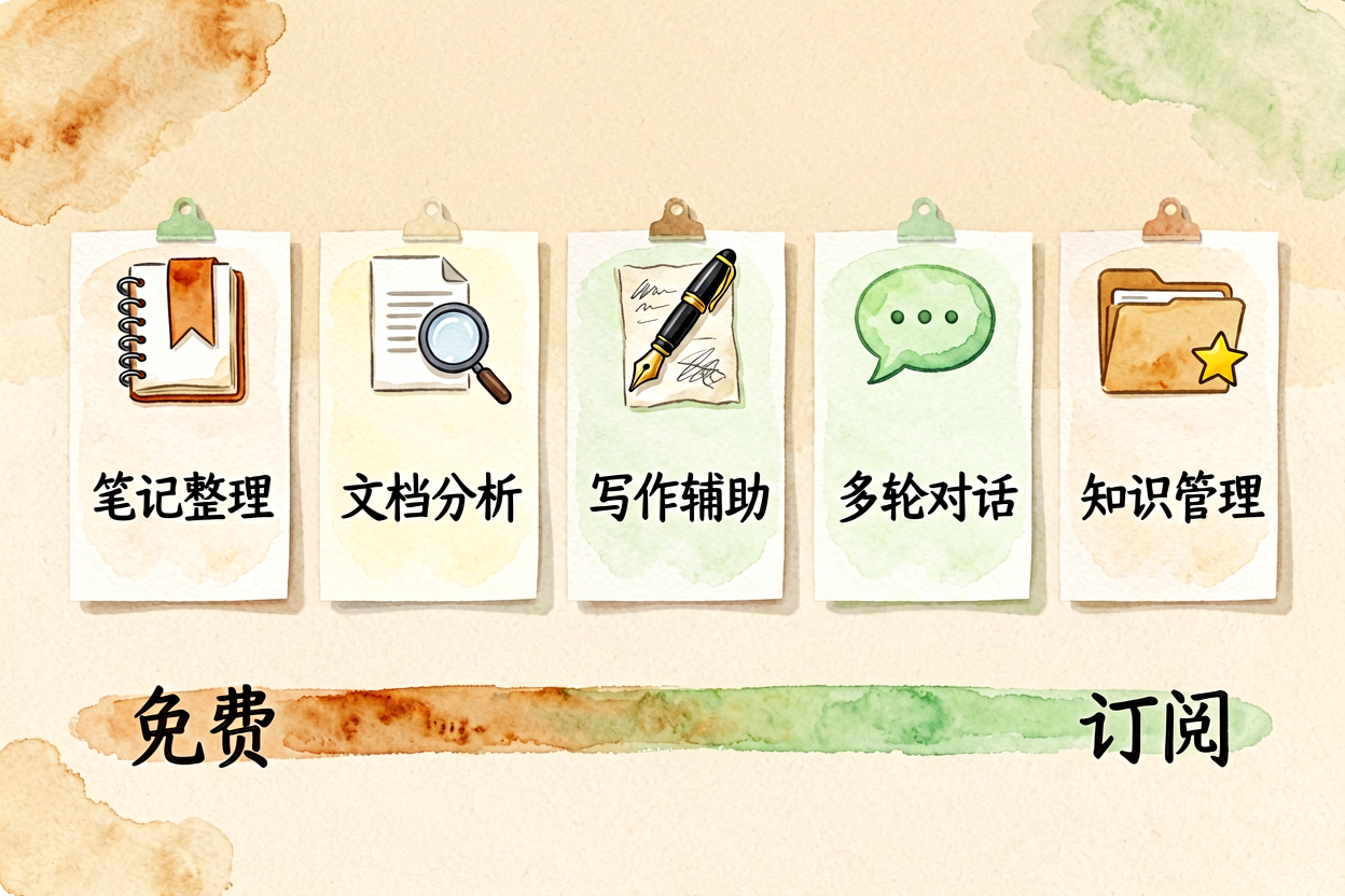 配图2五款工具功能对比