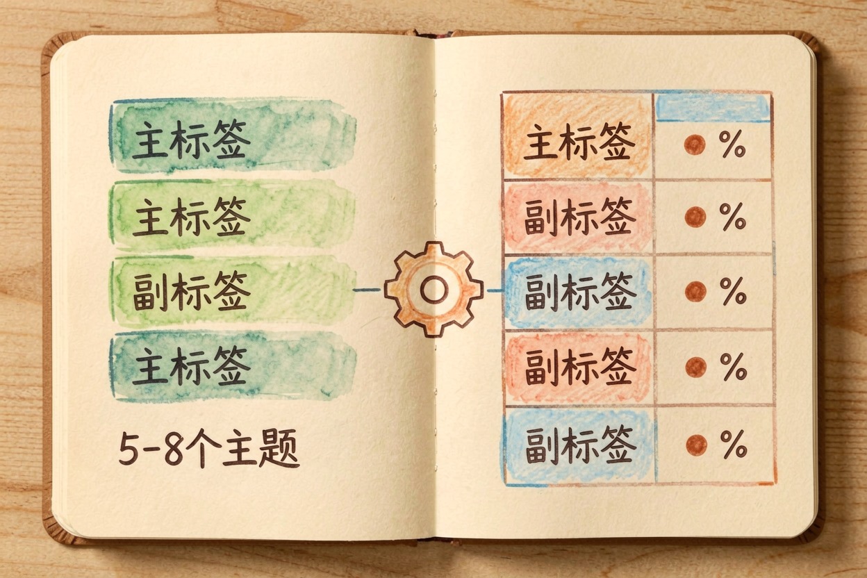 配图2AI 提示词与标签生成