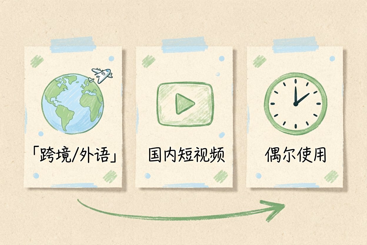 配图1三类人选择 AI 数字人视频工具