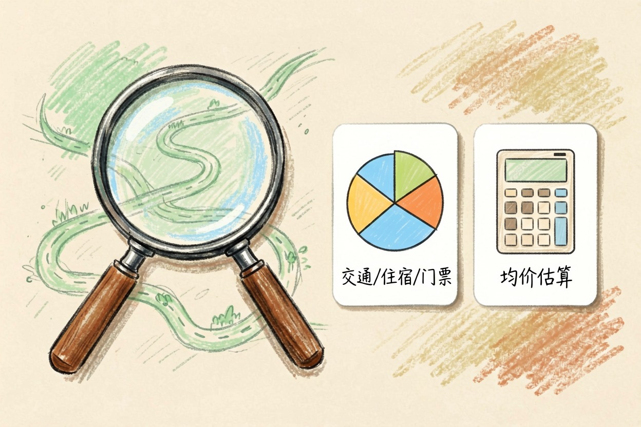 配图3路线自查与预算拆分