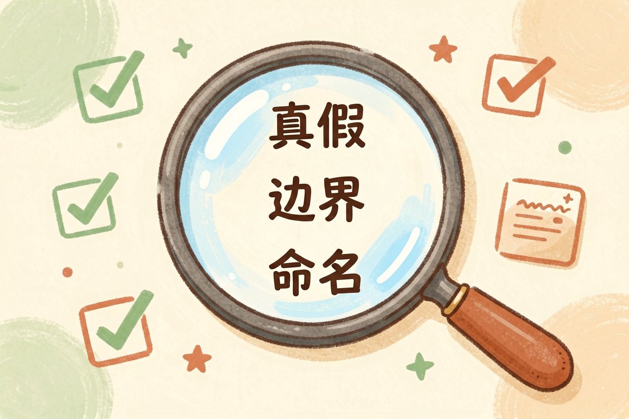 配图3审断言三看:真假/边界/命名