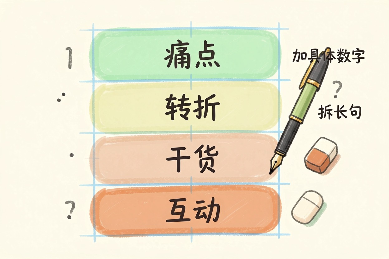 配图4正文结构与人工精修