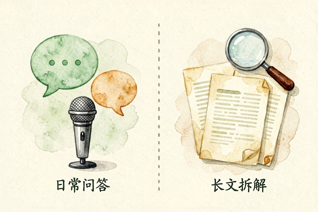 配图2问答语音与长文档处理