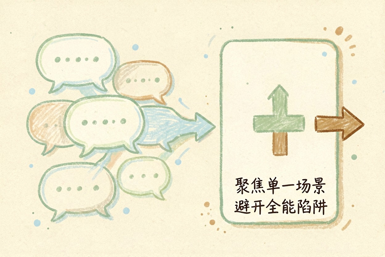 配图1明确场景与单一目标