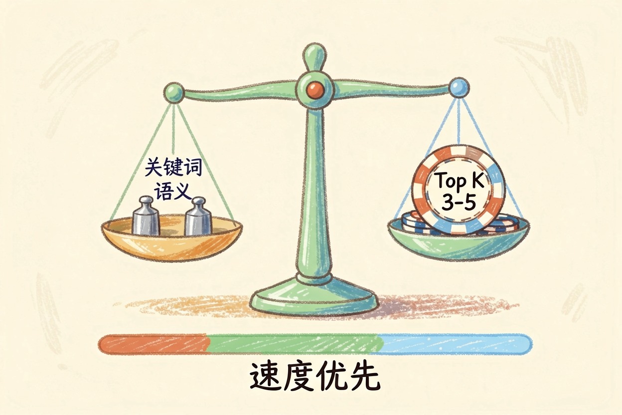 配图3检索策略与模型选择