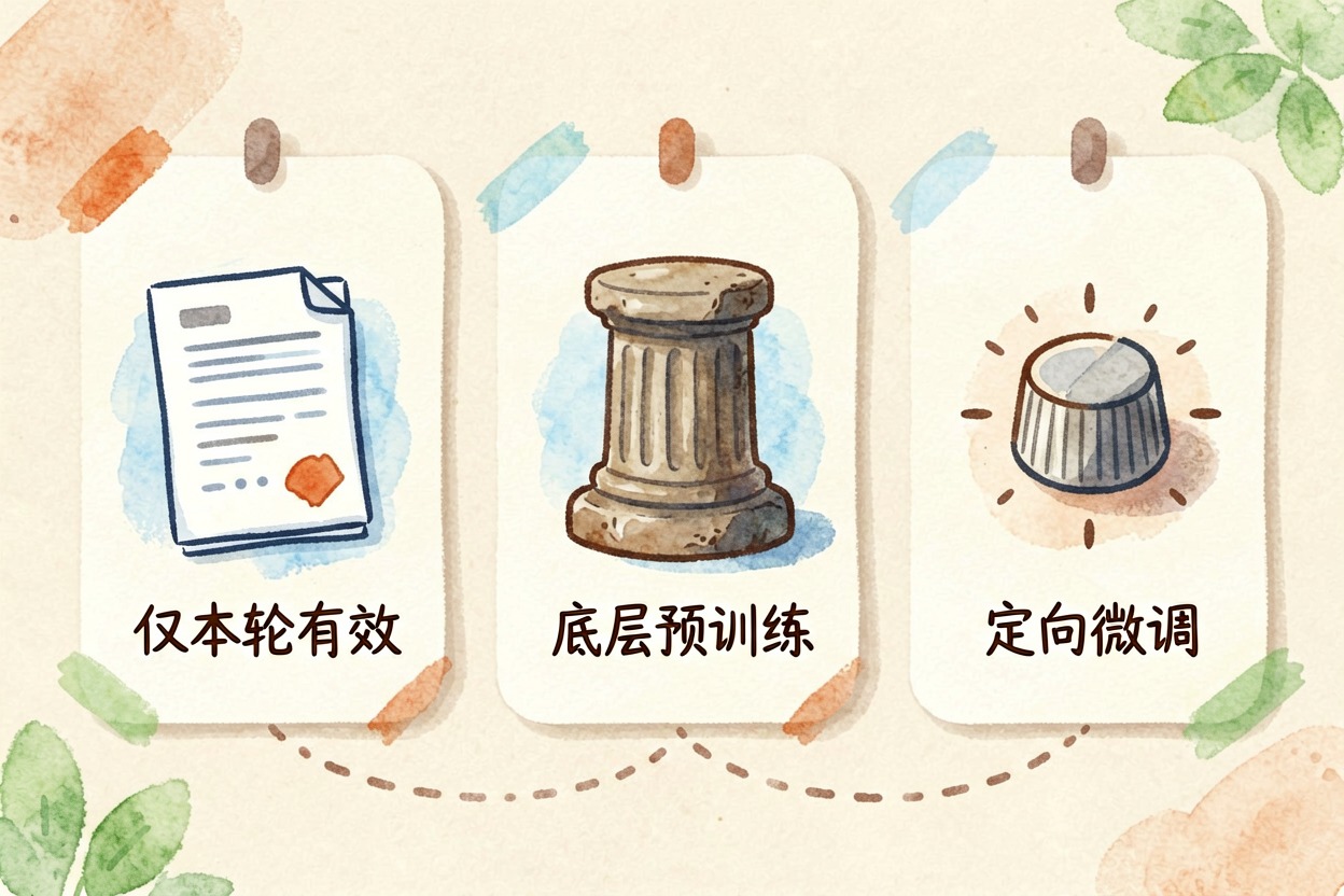 配图1投喂与训练微调的区别