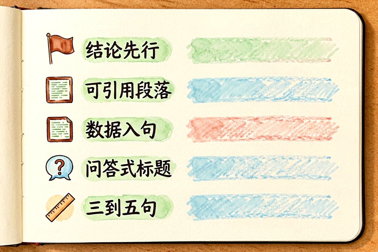配图3内容改写的五个要点