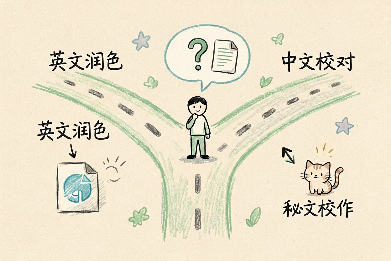 配图 1分清中英文两种需求