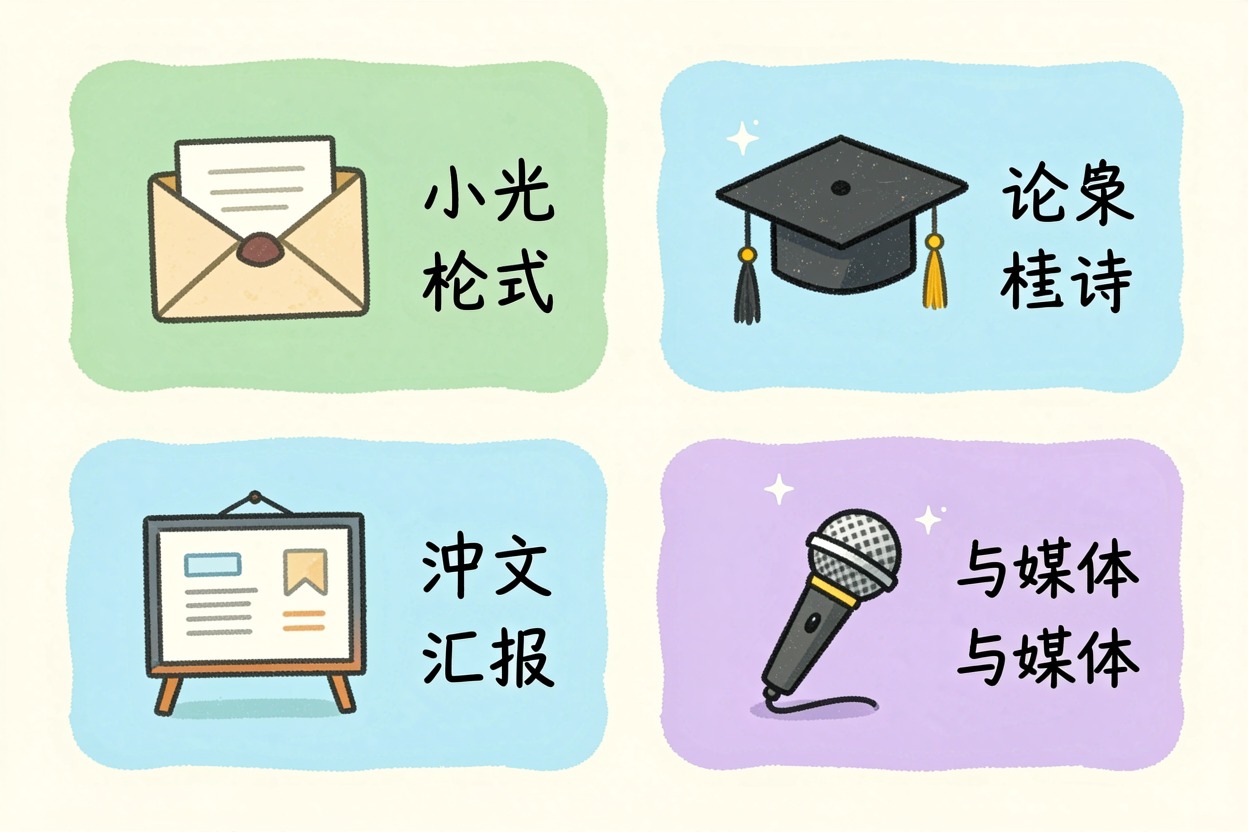 配图 3四大场景工具对照表
