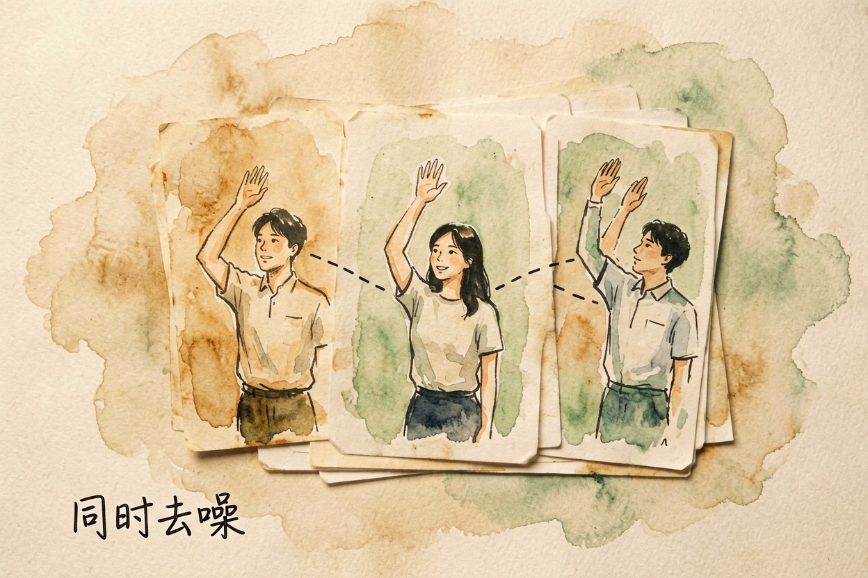 配图2时空同时去噪