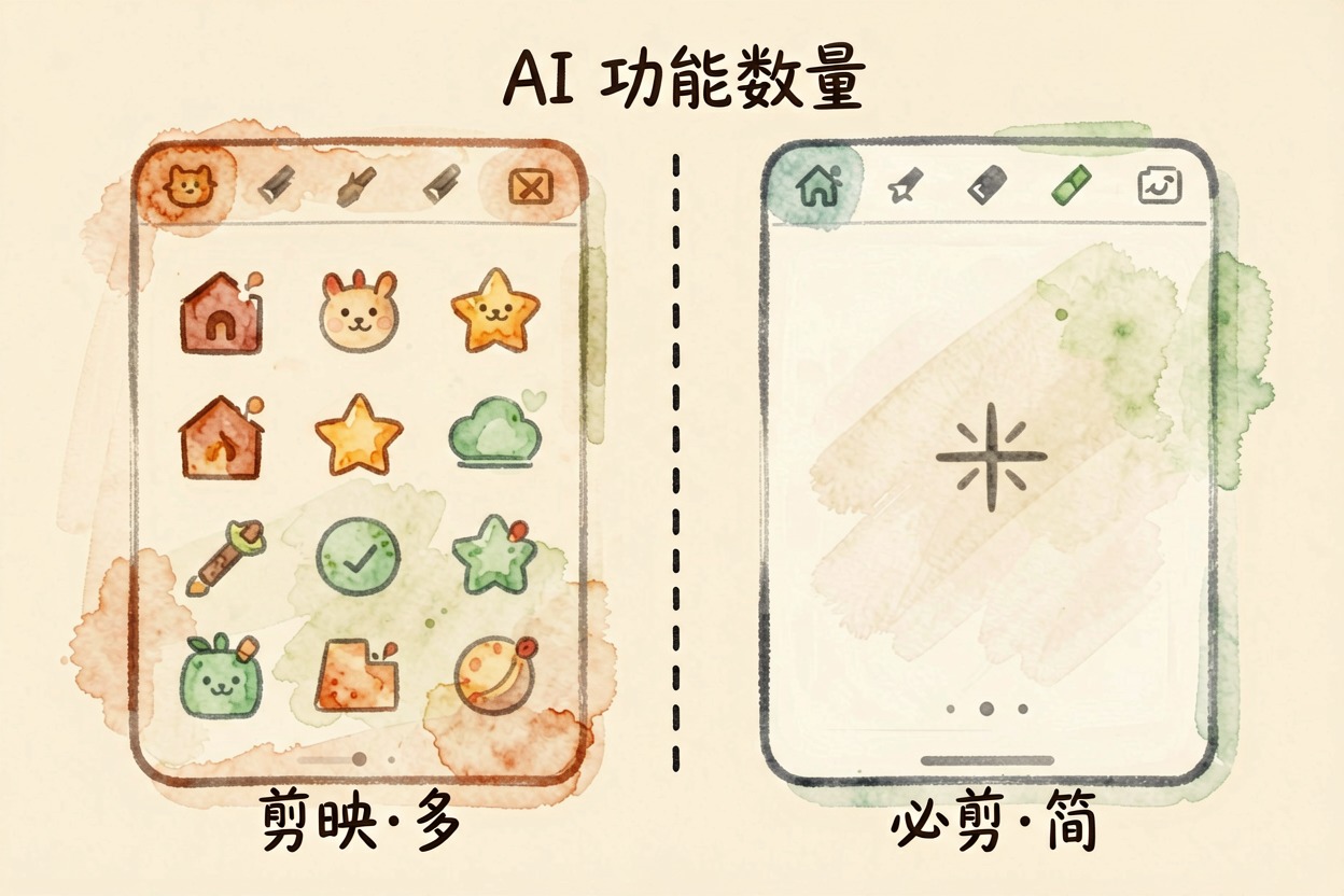 配图2AI功能对比
