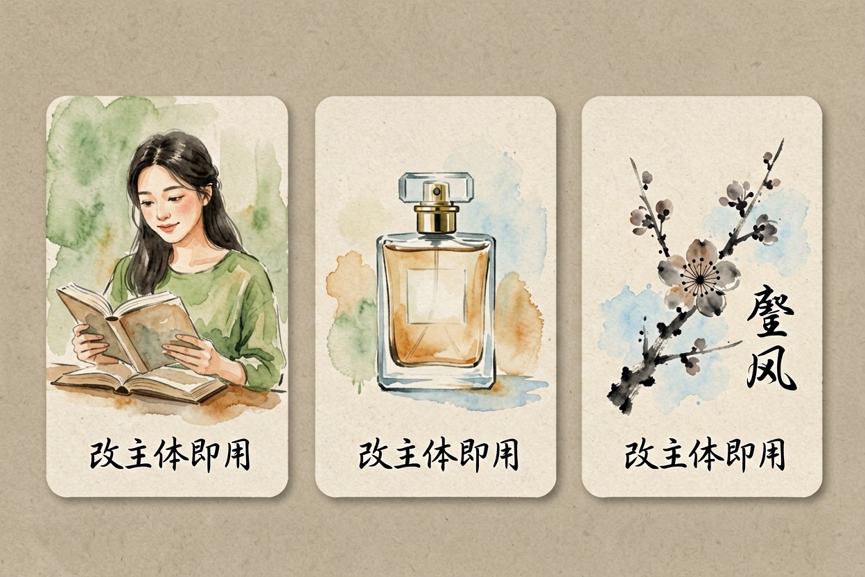 配图4可直接抄的三条模板