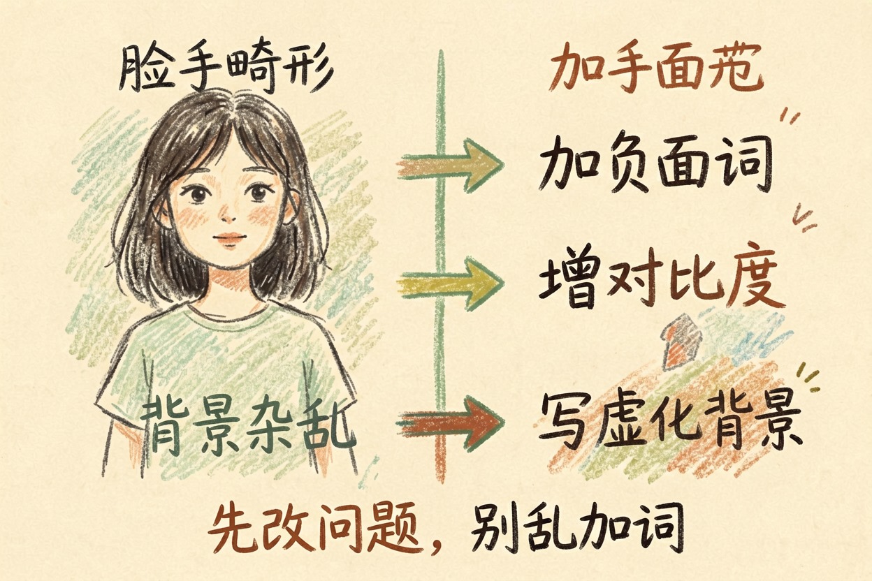 配图5出图不对怎么修