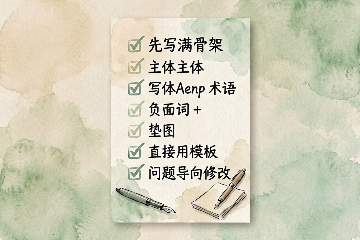 尾图核心要点回顾
