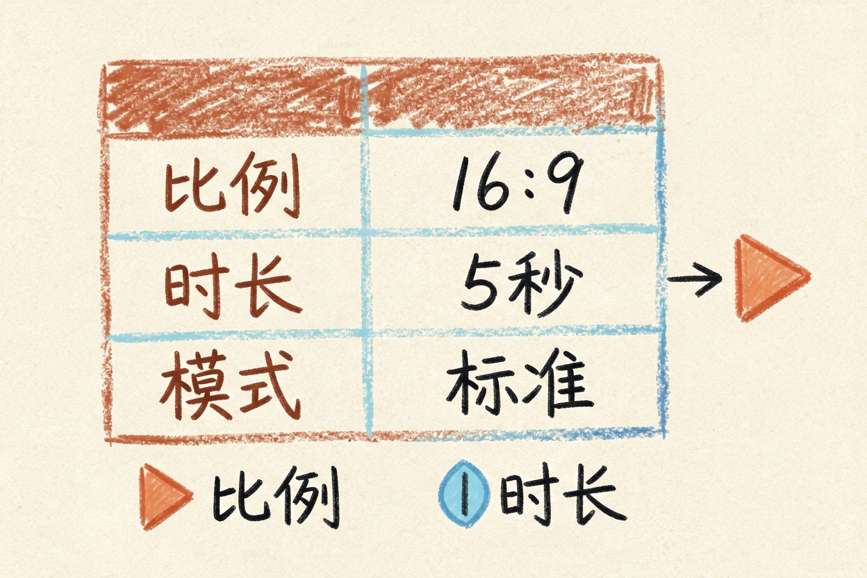 配图4参数速查表