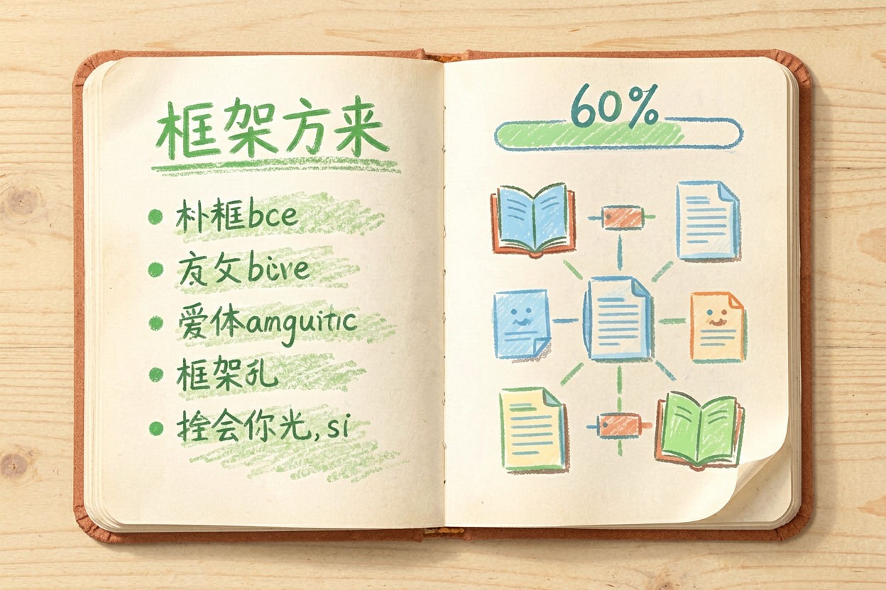 配图2学术资料快速铺框架