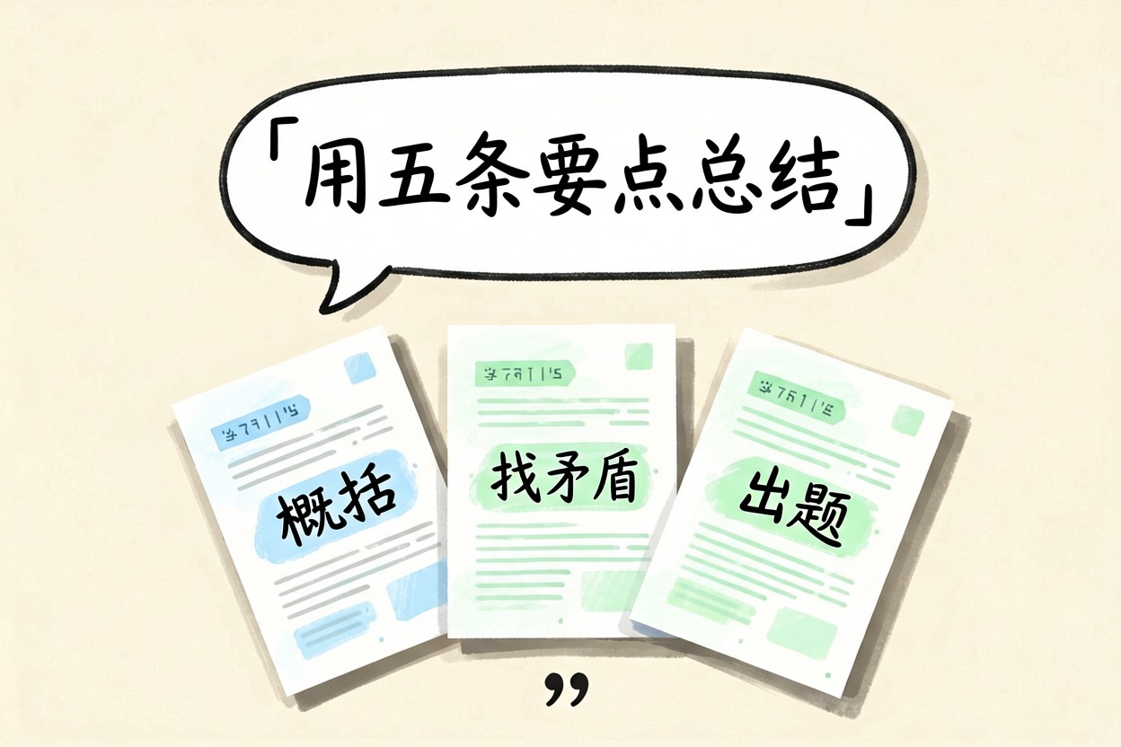 配图3用提问把资料读薄