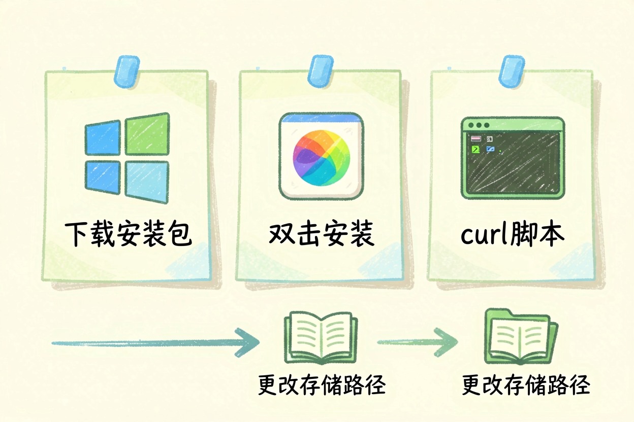 配图1安装与路径设置