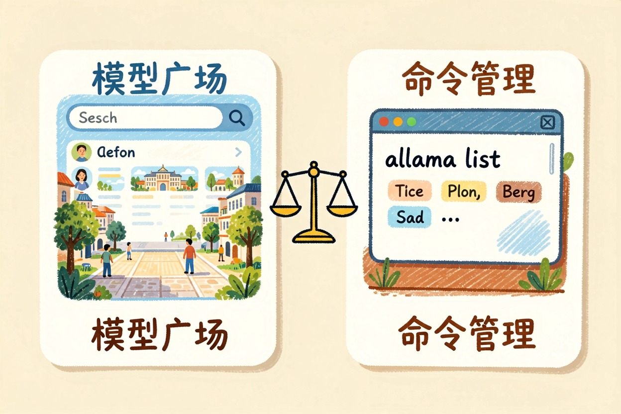 配图2模型管理谁更顺